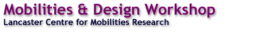 Mobilities and design worskhop
