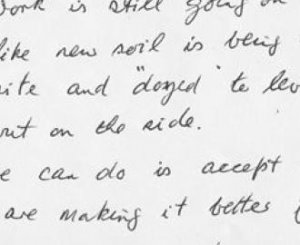 diary extract