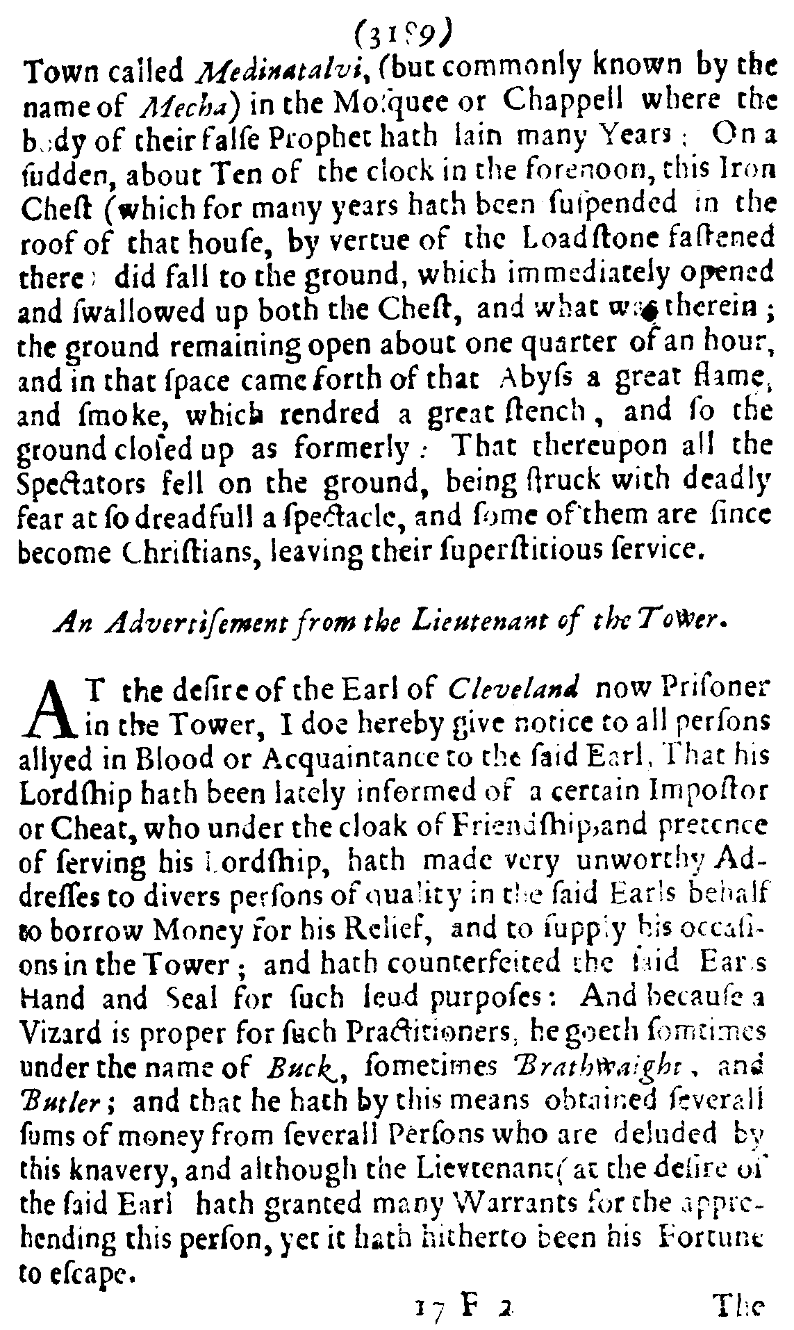 Mercurius Politicus, Issue 188, graphical scan for page 3