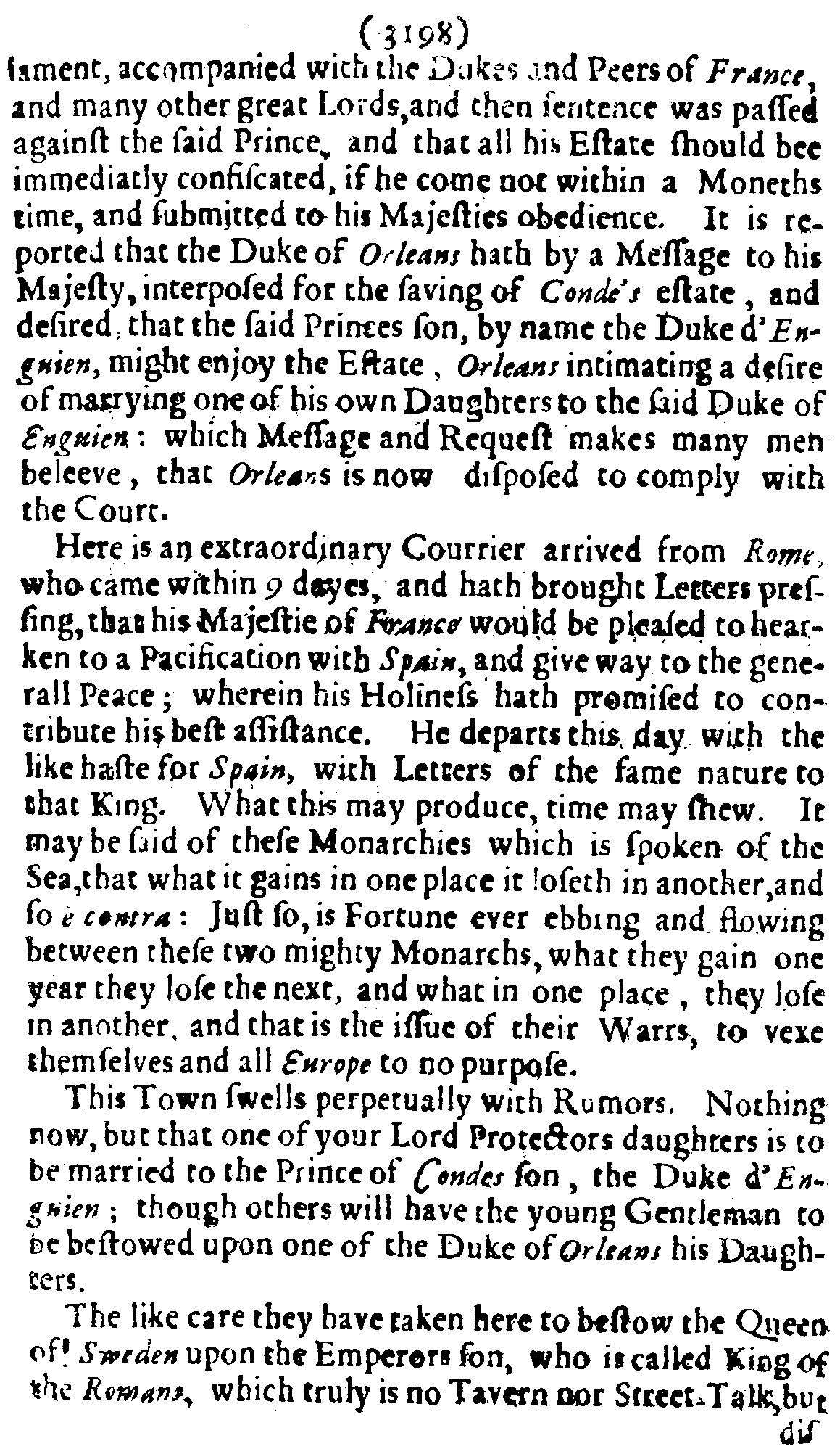 Mercurius Politicus, Issue 188, graphical scan for page 12