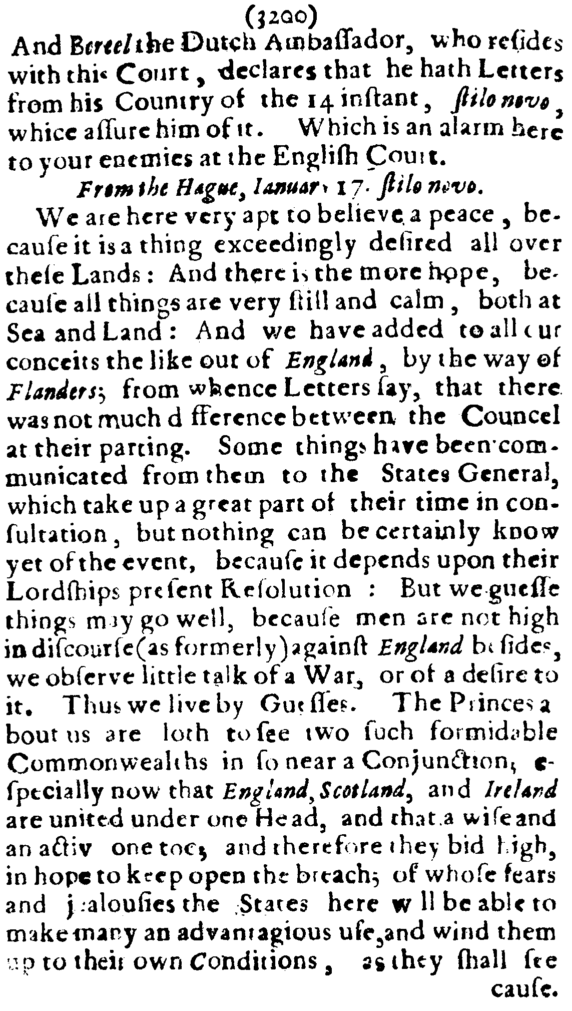 Mercurius Politicus, Issue 188, graphical scan for page 14