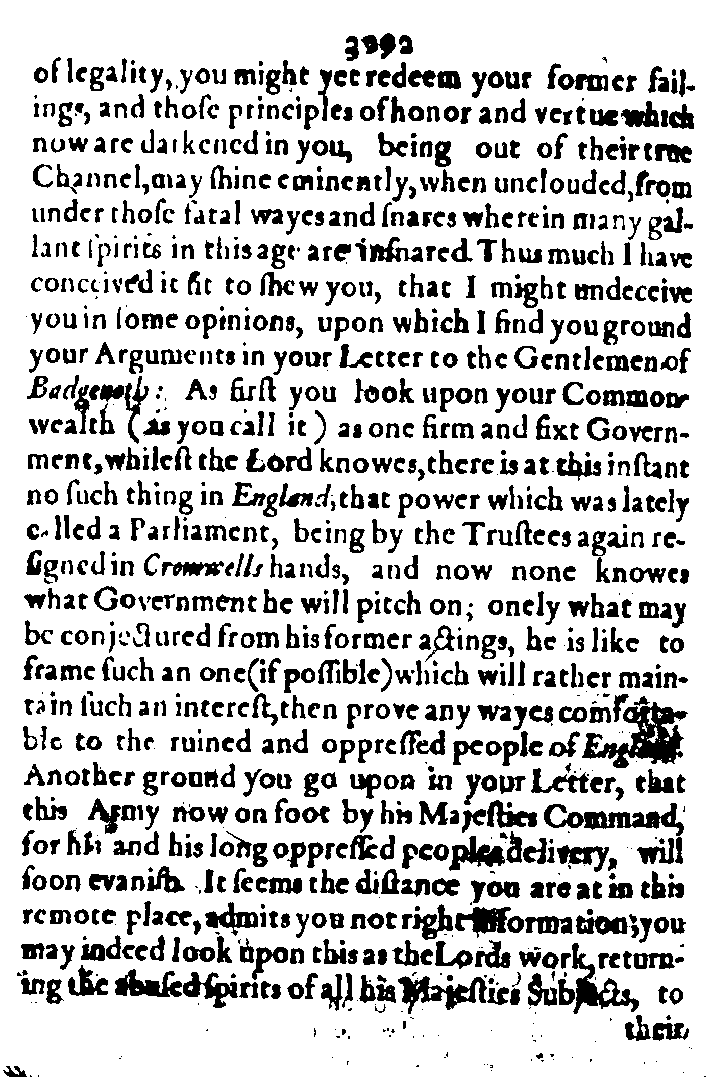 The Perfect Diurnall, Issue 215, graphical scan for page 2