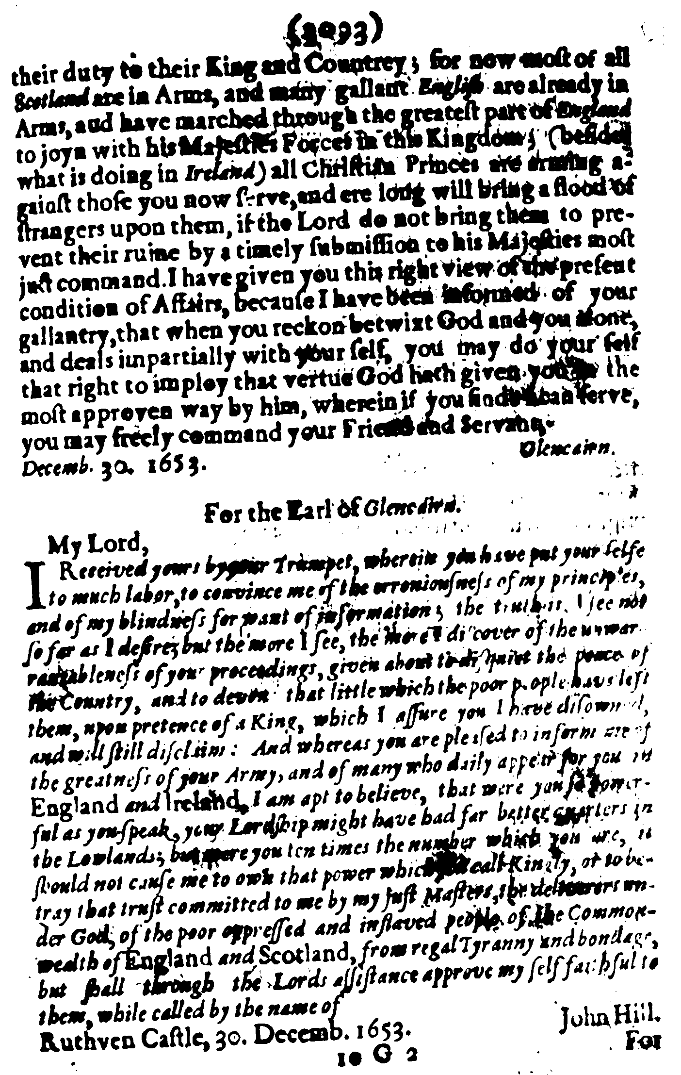 The Perfect Diurnall, Issue 215, graphical scan for page 3