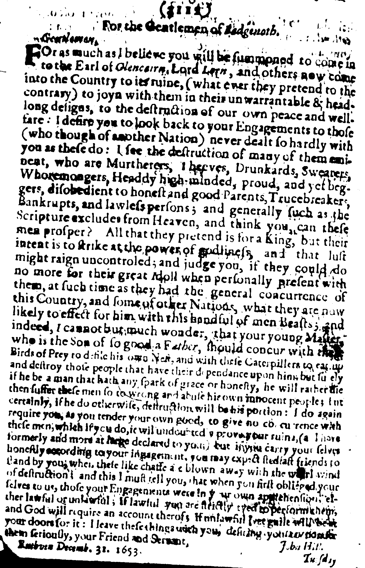 The Perfect Diurnall, Issue 215, graphical scan for page 4