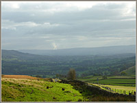 Lonsdale (the valley of the river Lune), looking south from Firbank Fell