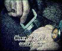 Clunk Click advert - seatbelt being fastened