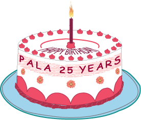 Birthday cake - PALA 25 years