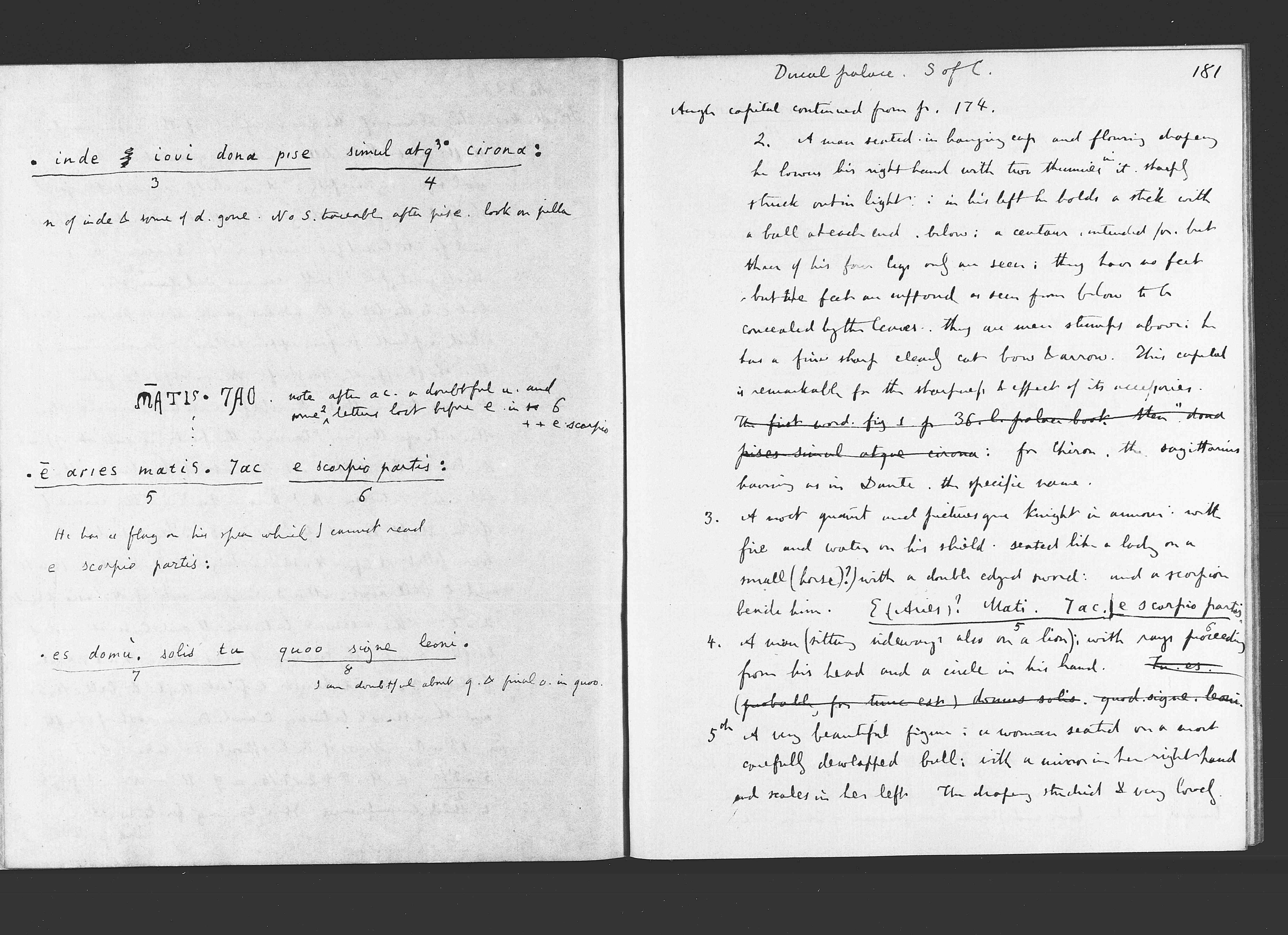 Notebook M : electronic edition page 181