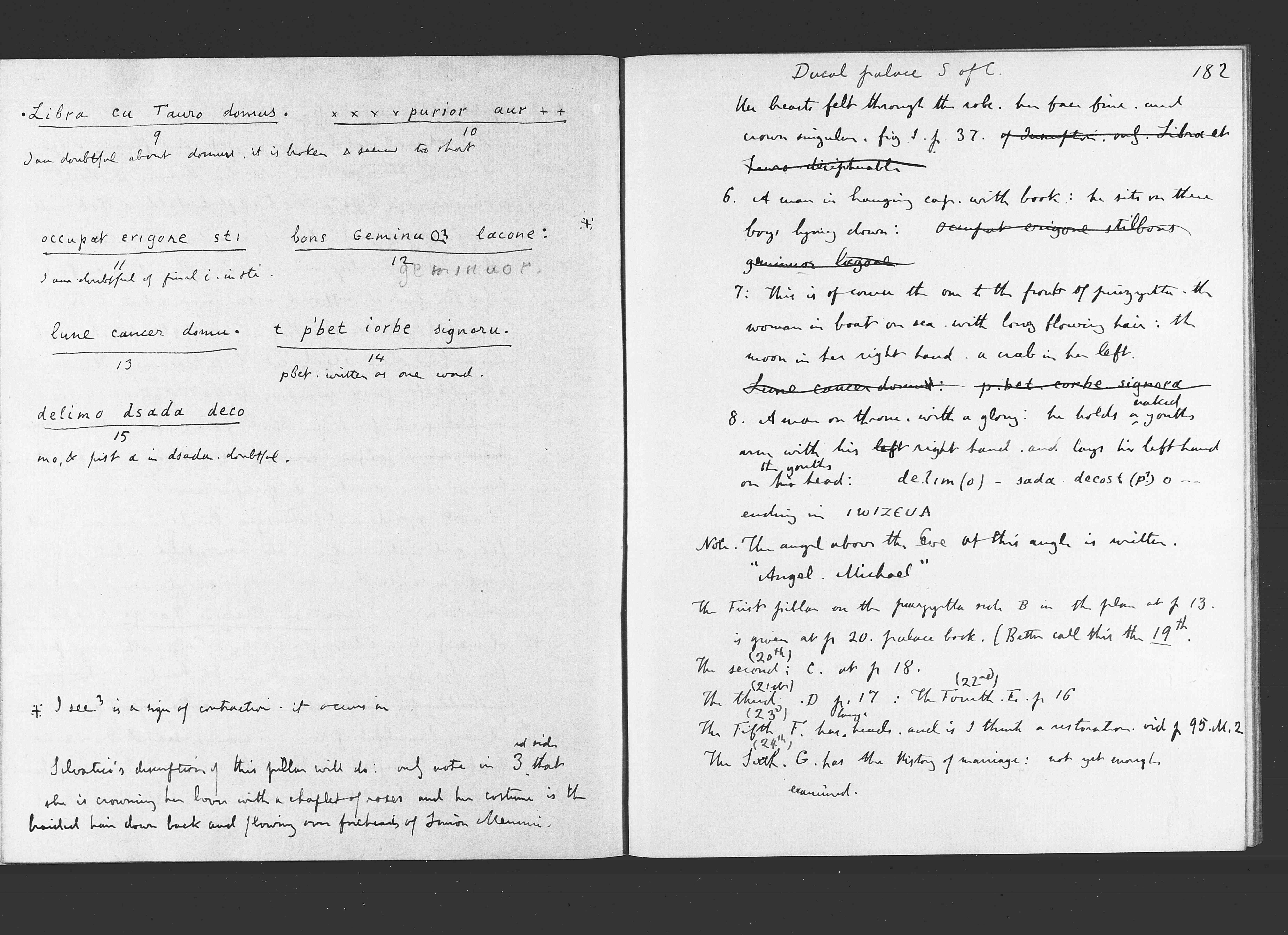 Notebook M : electronic edition page 182