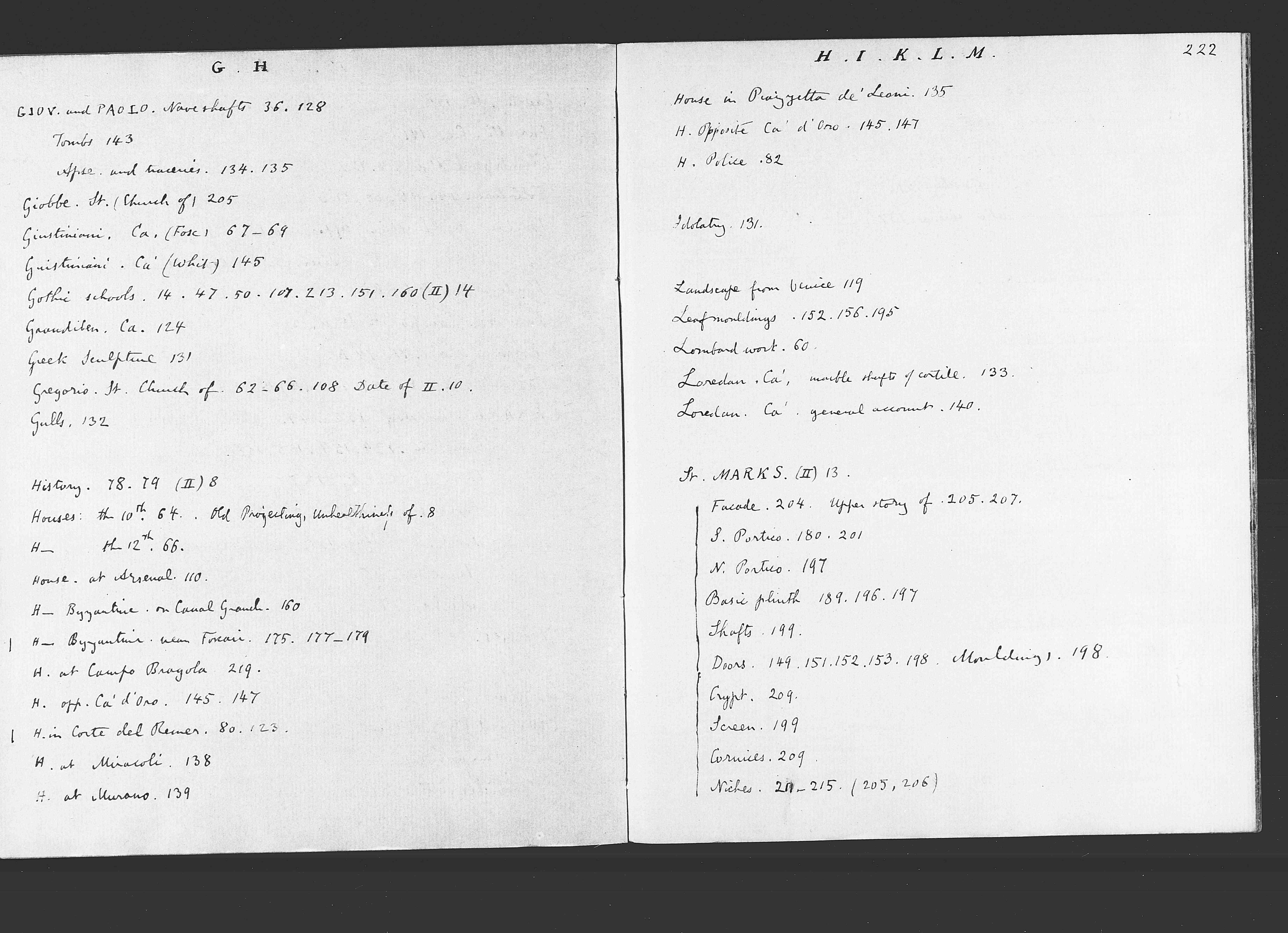 Notebook M : electronic edition page 222
