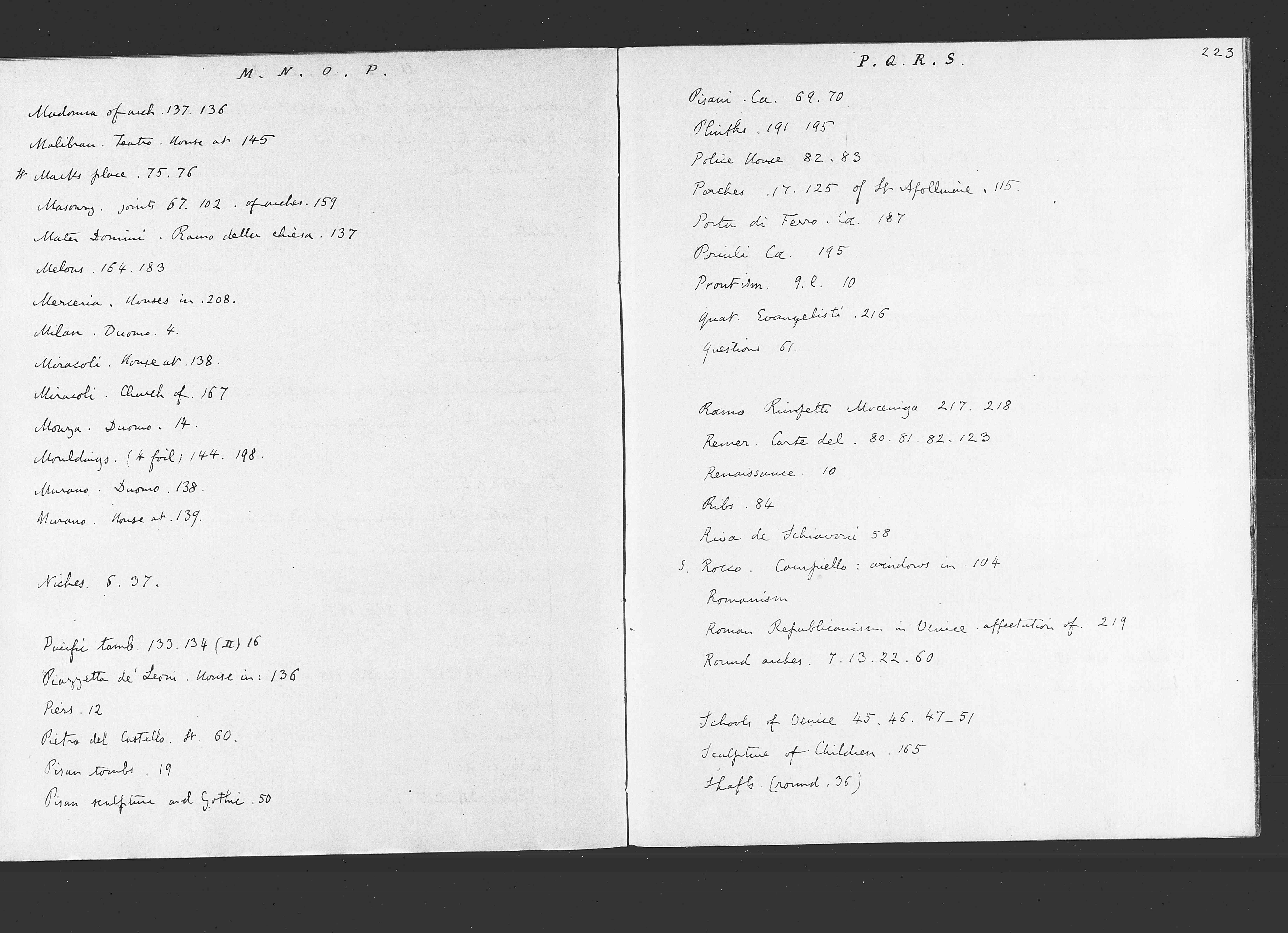 Notebook M : electronic edition page 223