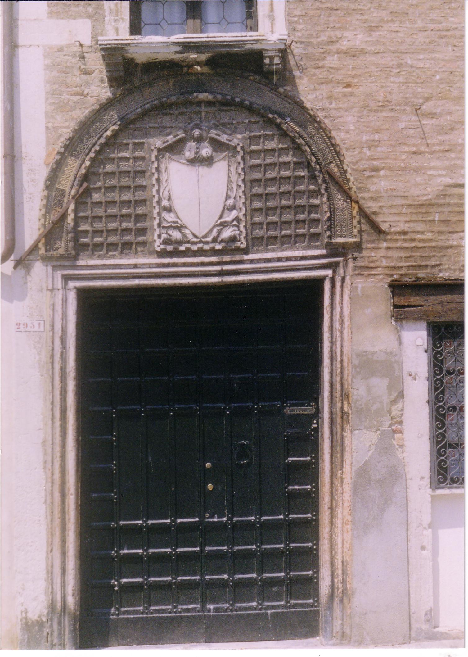 Casa Foscolo-Corner at Campo Santa Margherita - on C del Forno side. Referred to at Works, 11.341 as the Chess House.