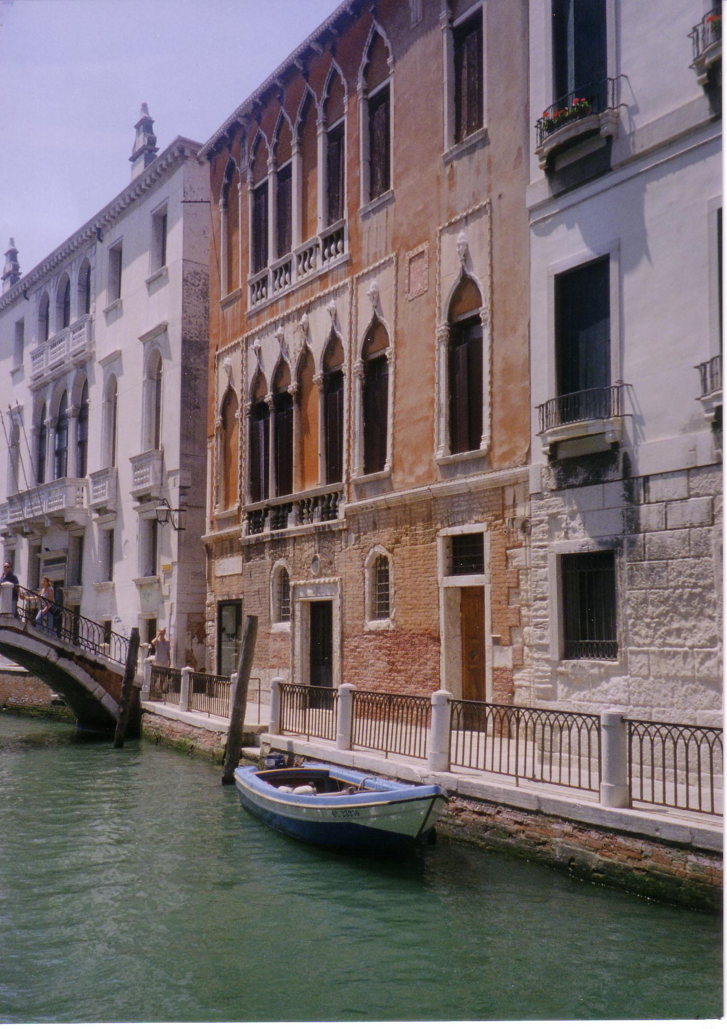 Palazzo Maravegie. Rio de S. Troveso and the Ponte Delle Maravegie (Dorsoduro 1071)