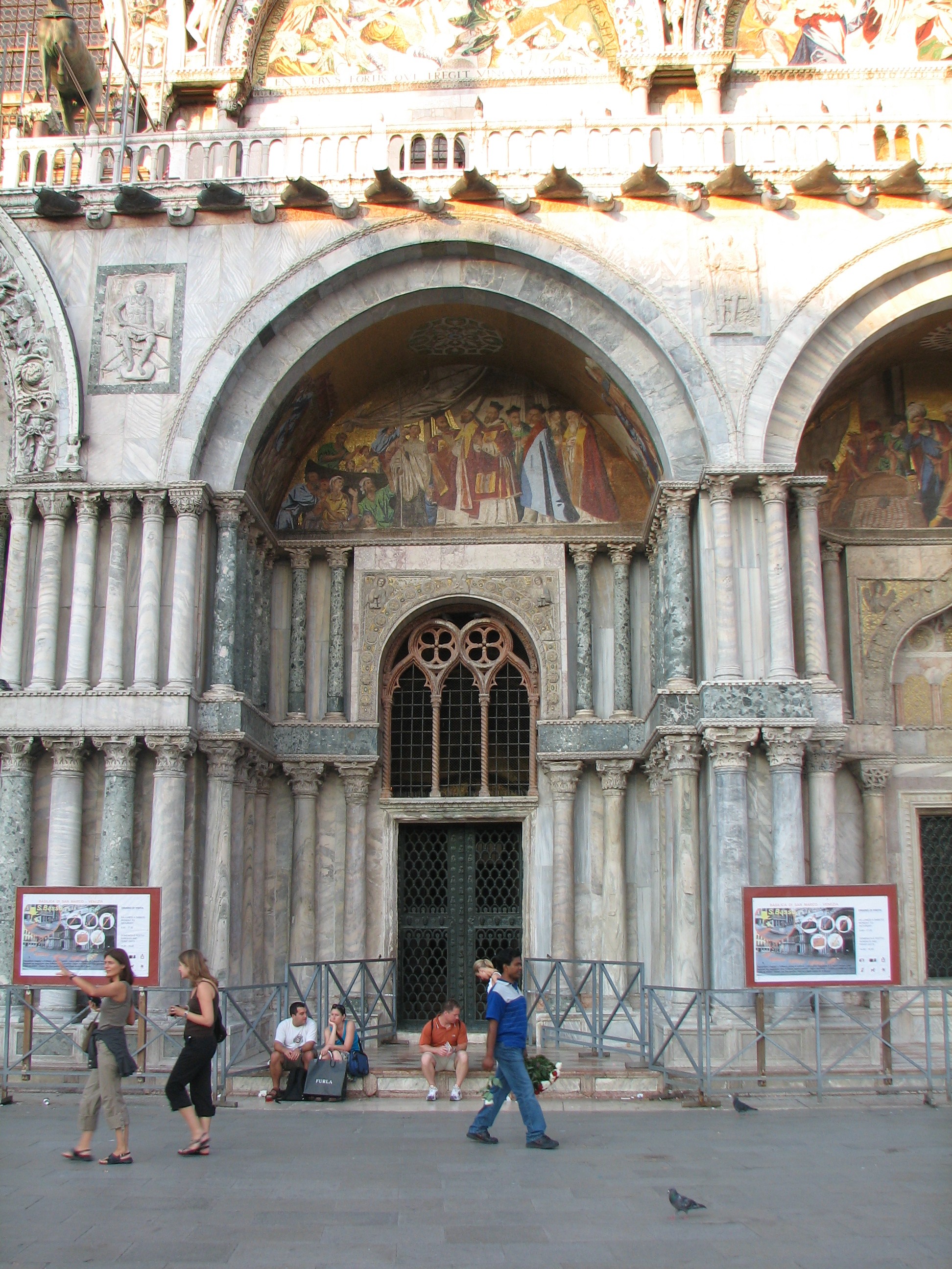 St Marks Second (4th) Porch. West front (second to the left from the Southern Portico).