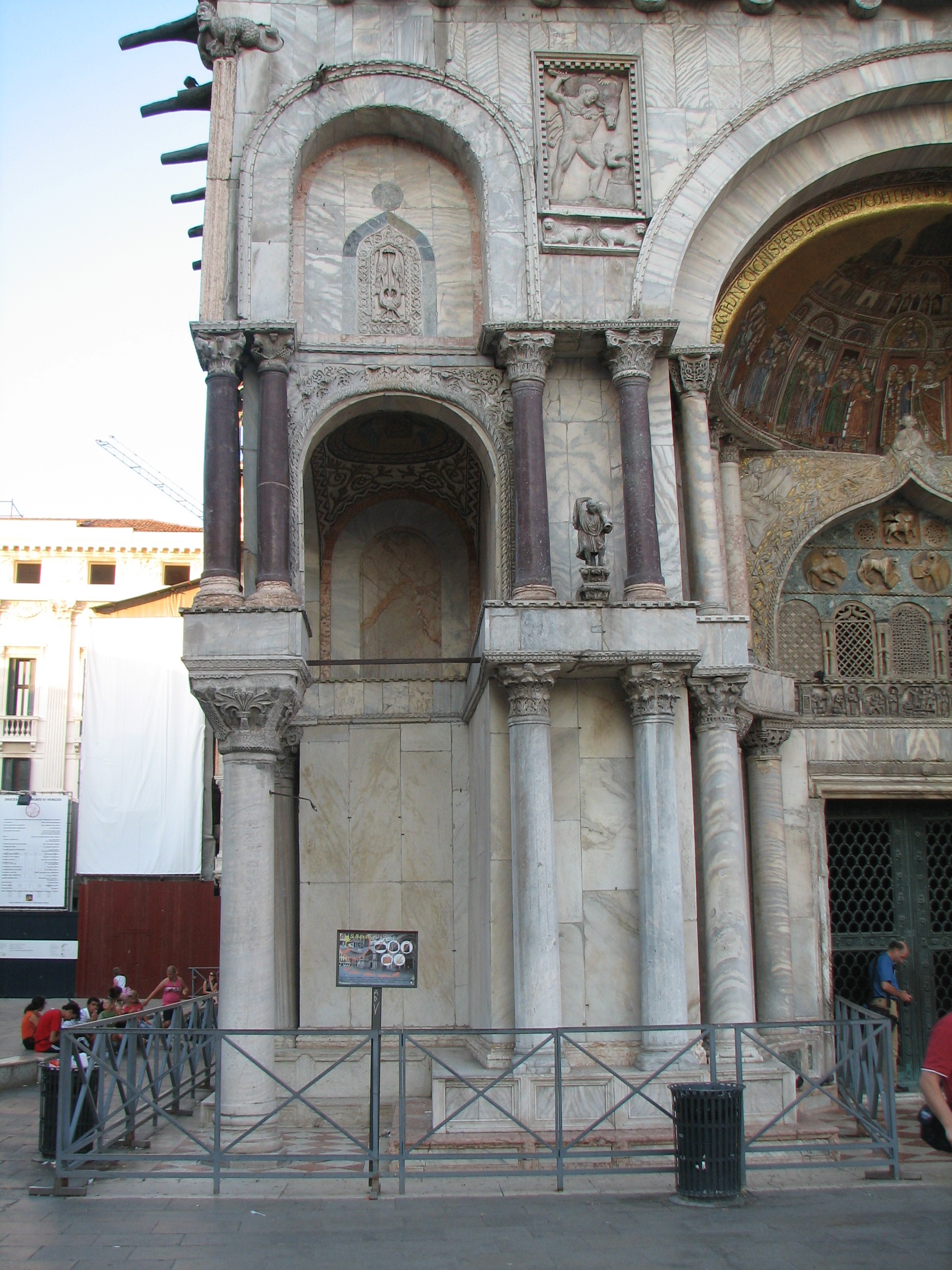 St Marks, Northern Portico from the West front