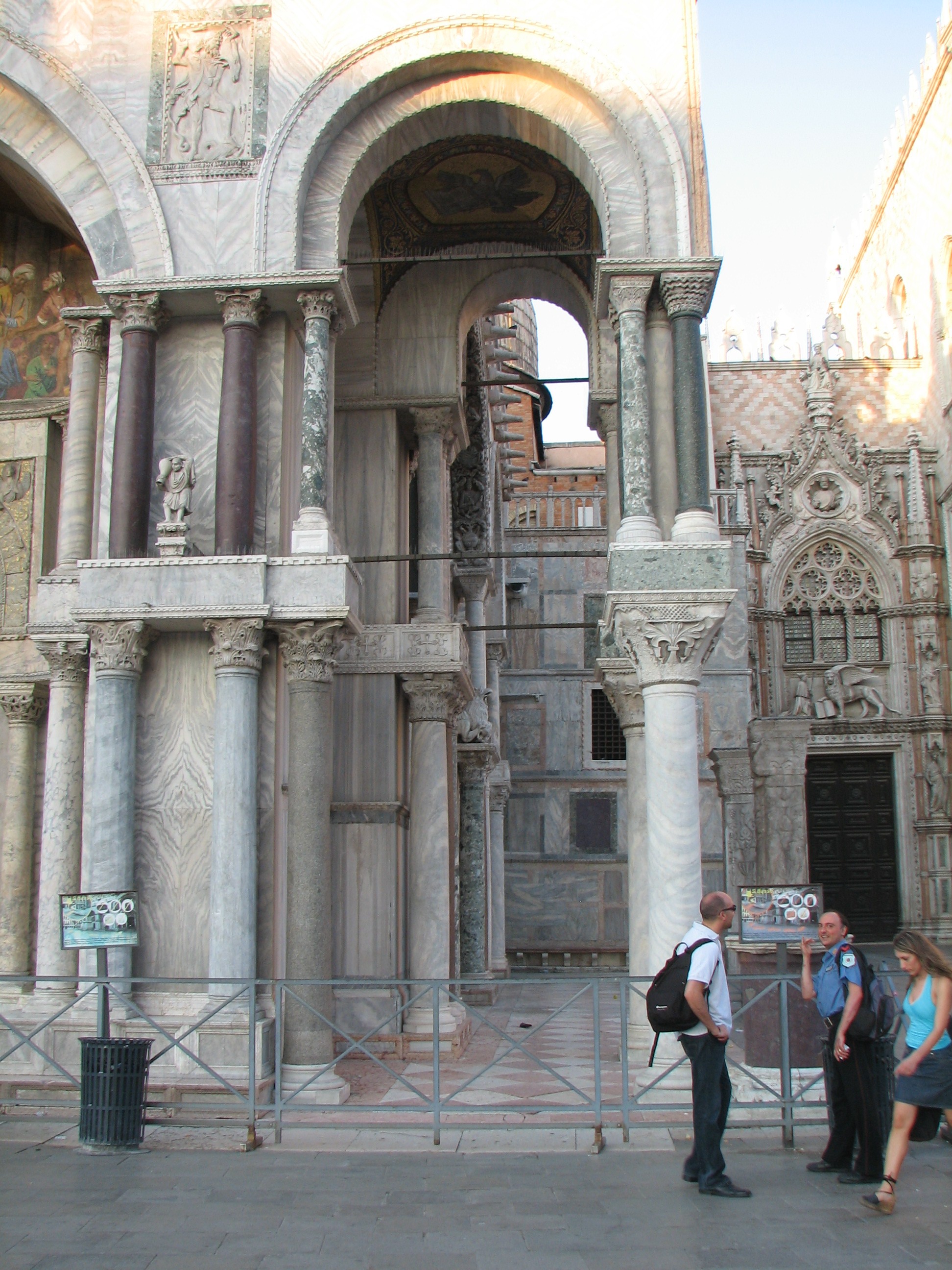 St Mark’s Southern Portico (from west front)
