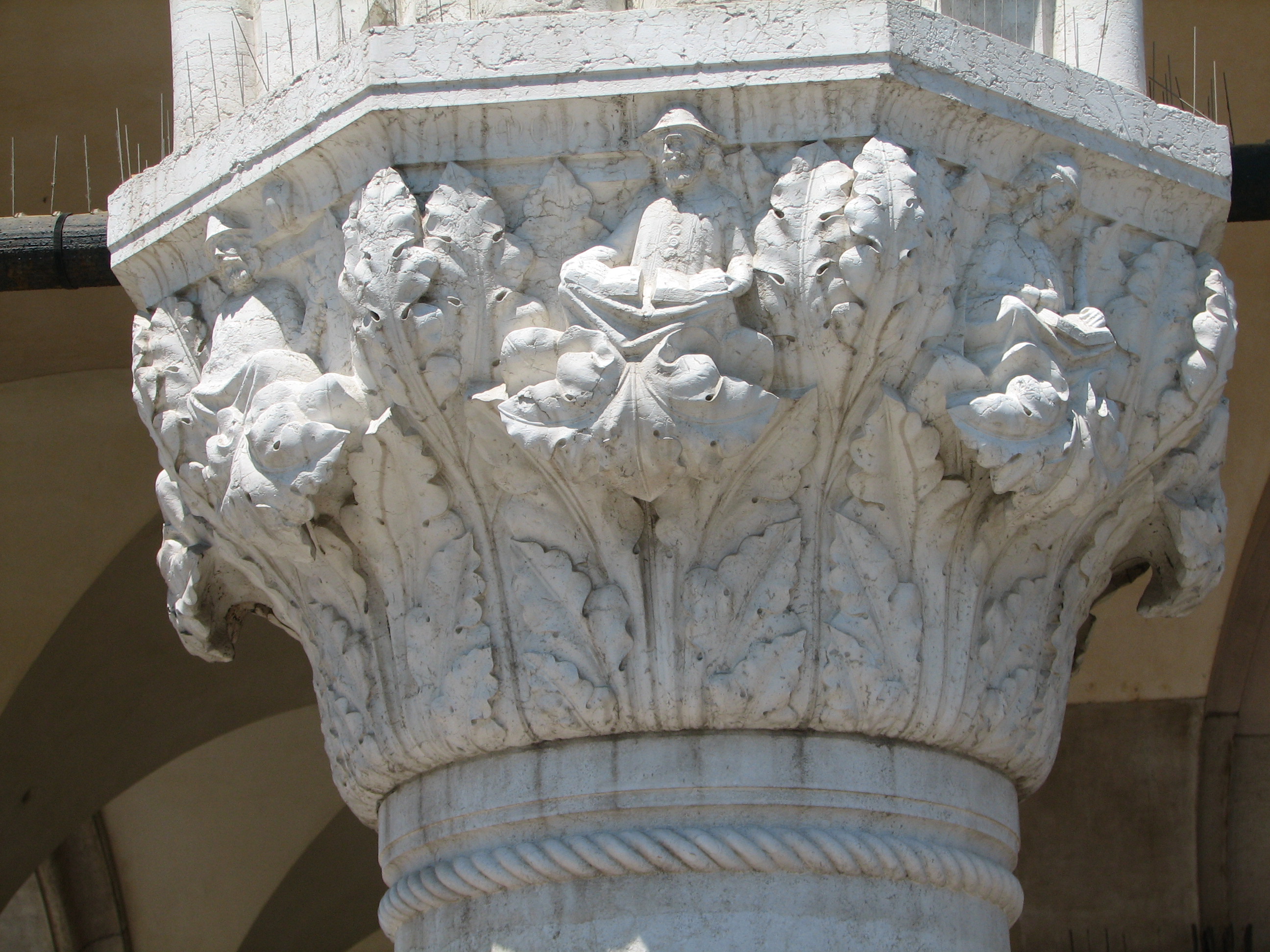 Lower Capitals of the Ducal Palace (Molo facade) No 17 (20) The Sciences