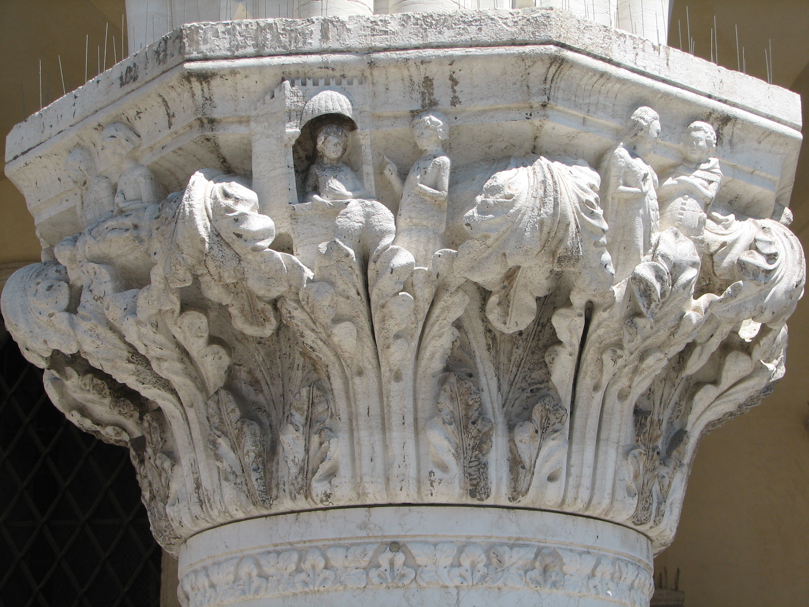 Lower Capitals of Ducal Palace No 24 (13) Marriage