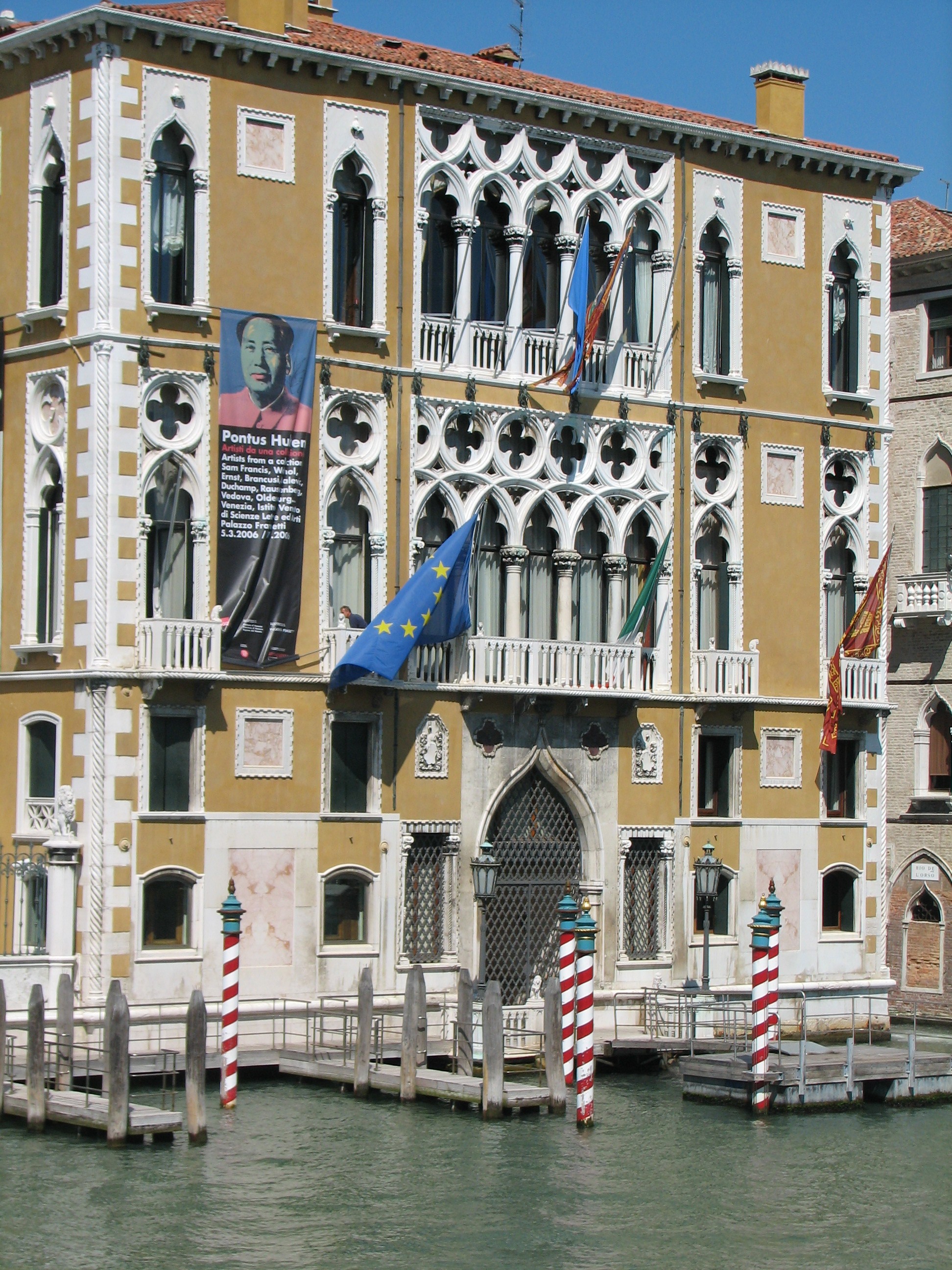 Palazzo Gussoni Cavalli Franchetti (S. Marco 2847). On Grand Canal, next to the Palazzo Barbaro and the Academy bridge.