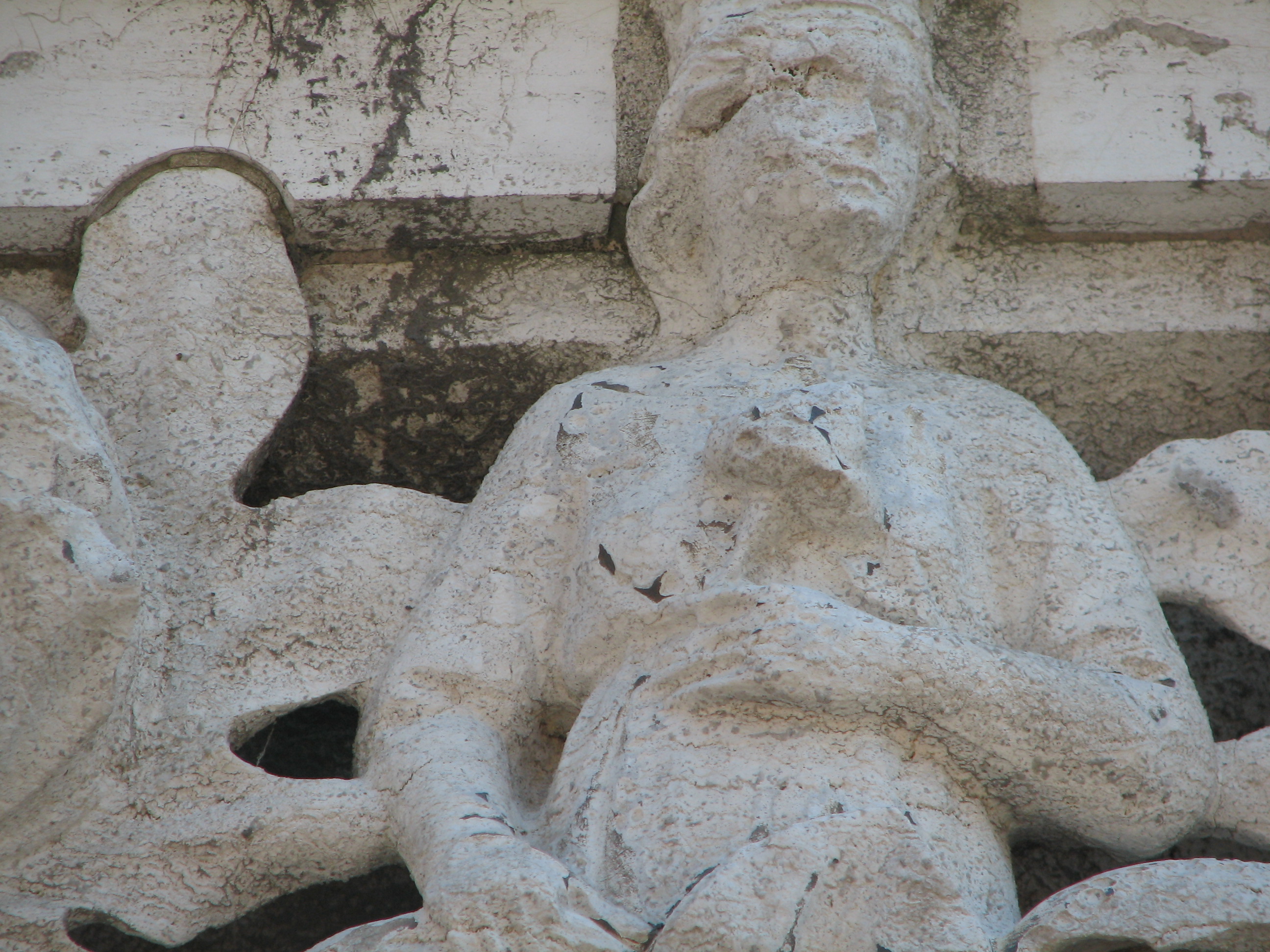 Lower Capitals of the Ducal Palace (Piazzetta faade) (detail) No. 26. Note the graceful holding