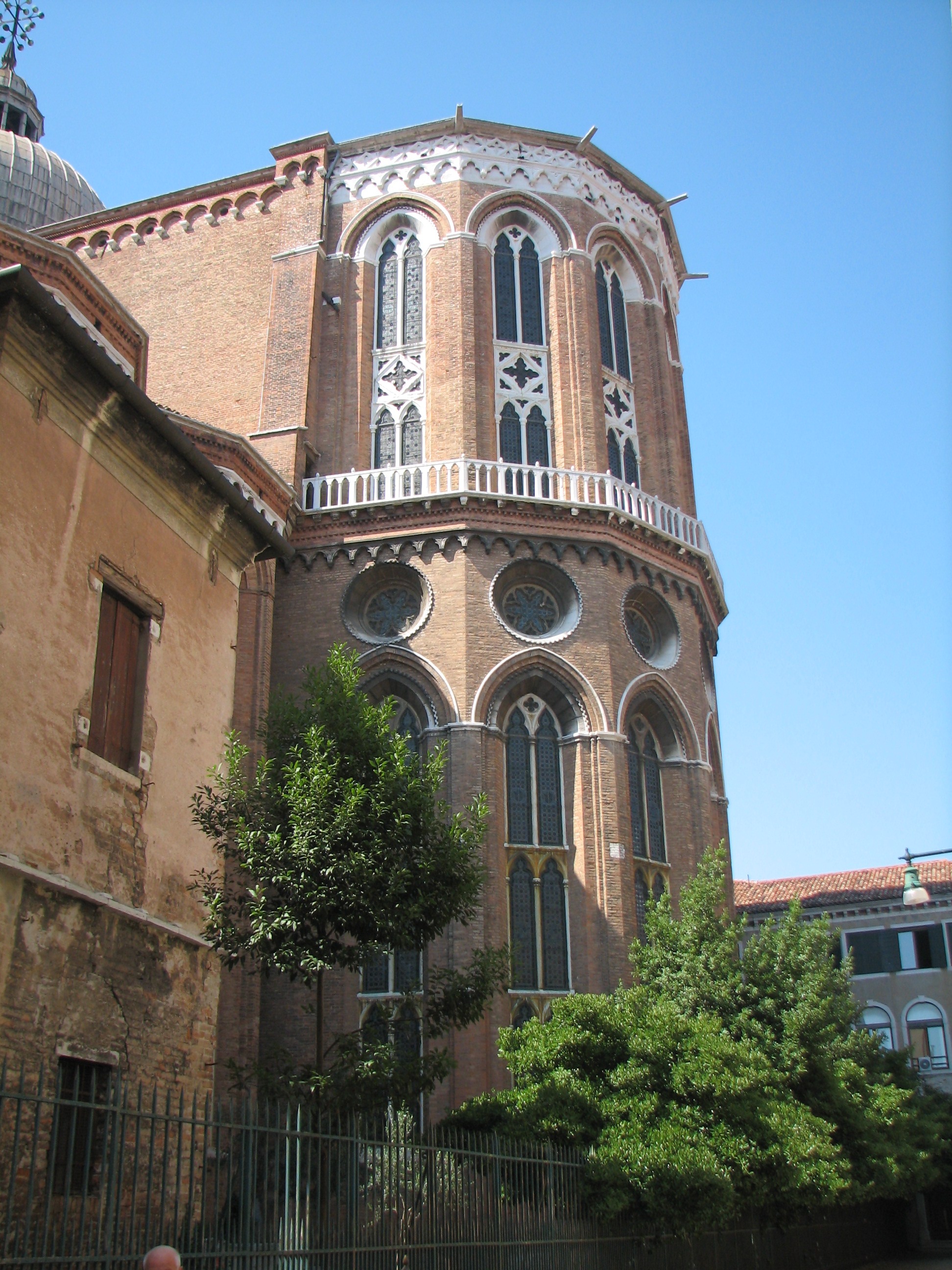 Apse of the Basilica of Saints John and Paul. Chiesa di SS. Giovanni e Paolo. (Castello)
