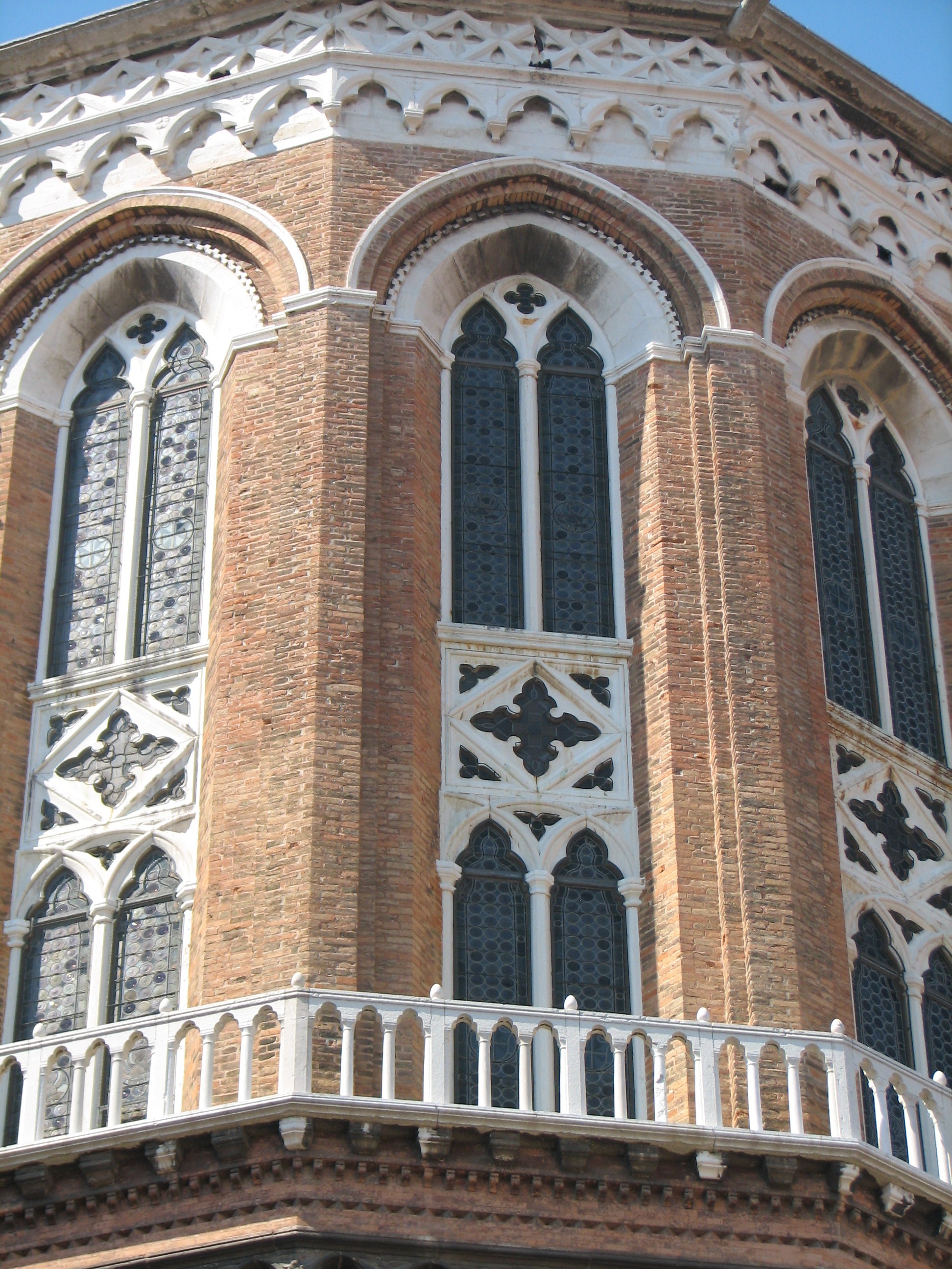 Apse of the Basilica of Saints John and Paul. Chiesa di SS. Giovanni e Paolo. (Castello)
