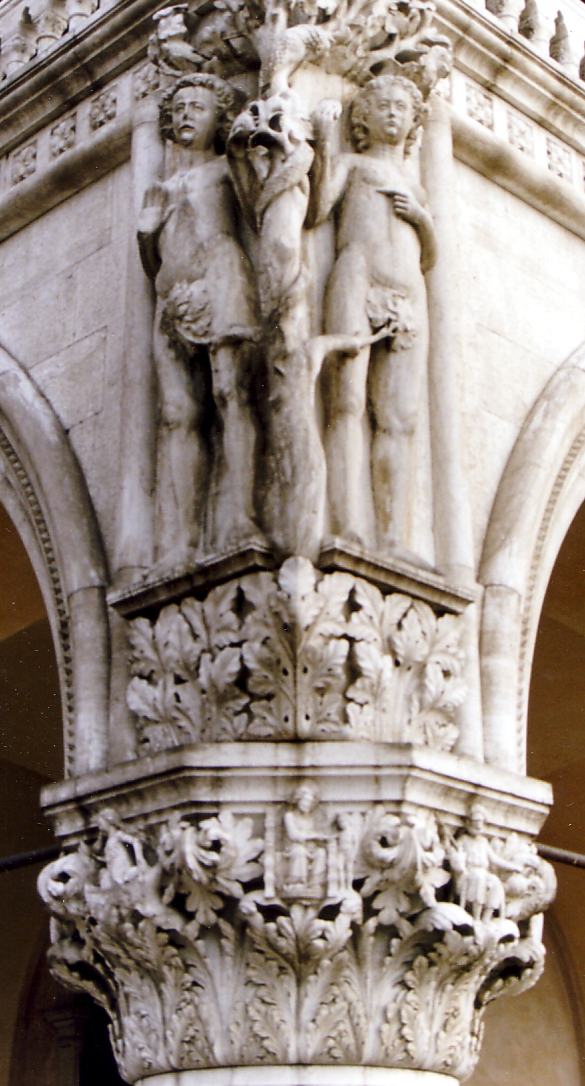 The Fall of Man on the Fig Tree Angle above the 18th Capital
