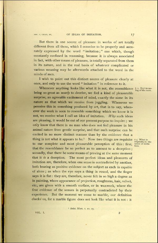 'Modern Painters' Volume I (1888 edition): Part I: Section I: Chapter IV: Page 17