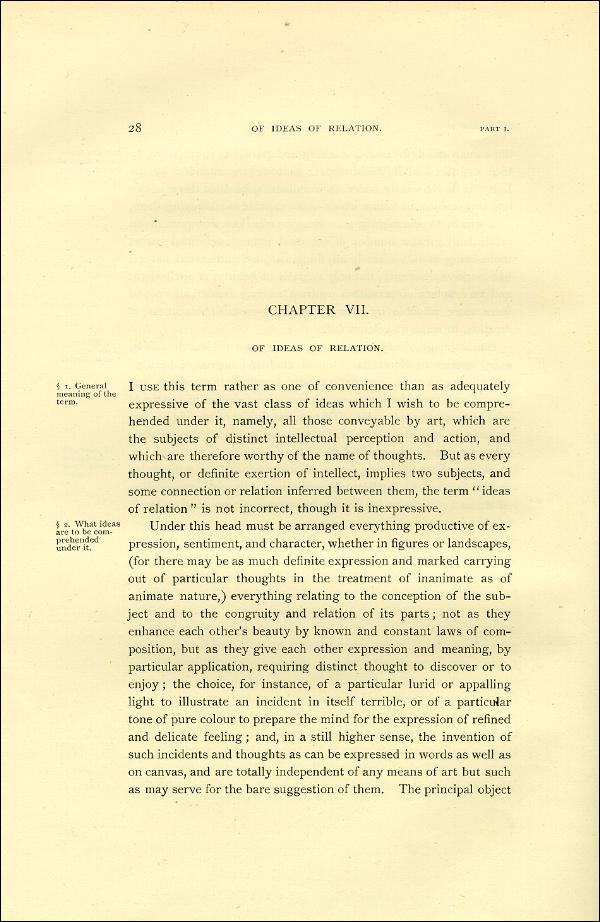 'Modern Painters' Volume I (1888 edition): Part I: Section I: Chapter VII: Page 28
