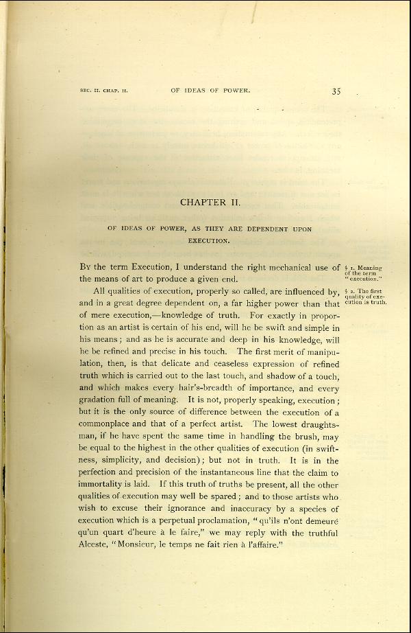 'Modern Painters' Volume I (1888 edition): Part I: Section II: Chapter II: Page 35