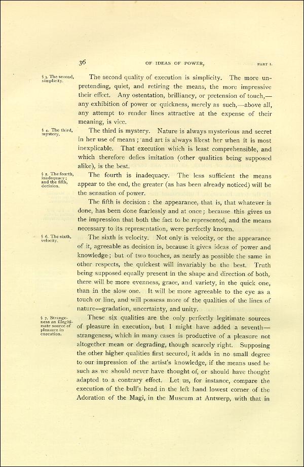 'Modern Painters' Volume I (1888 edition): Part I: Section II: Chapter II: Page 36