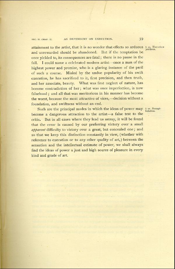 'Modern Painters' Volume I (1888 edition): Part I: Section II: Chapter II: Page 39