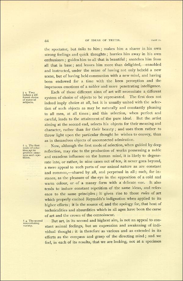'Modern Painters' Volume I (1888 edition): Part II: Section I: Chapter I: Page 44