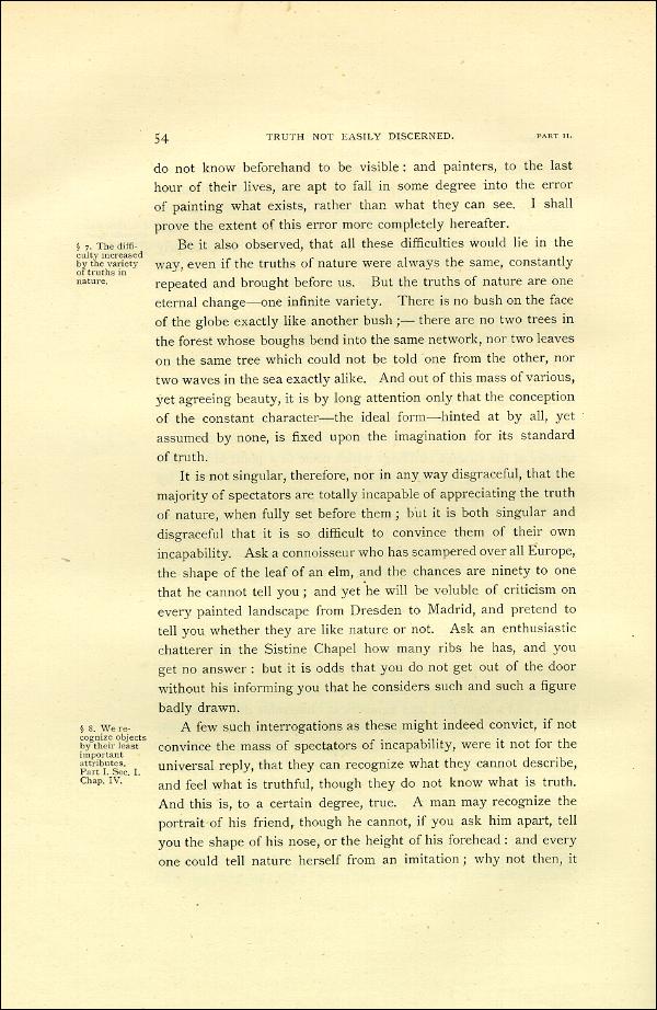 'Modern Painters' Volume I (1888 edition): Part II: Section I: Chapter II: Page 54