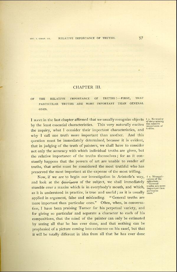 'Modern Painters' Volume I (1888 edition): Part II: Section I: Chapter III: Page 57