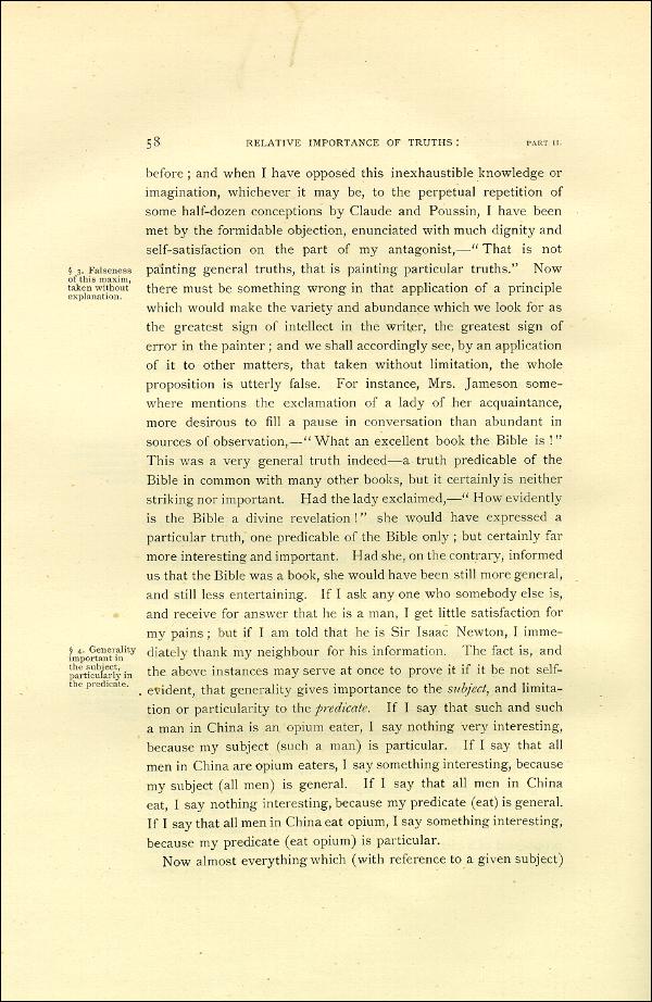 'Modern Painters' Volume I (1888 edition): Part II: Section I: Chapter III: Page 58