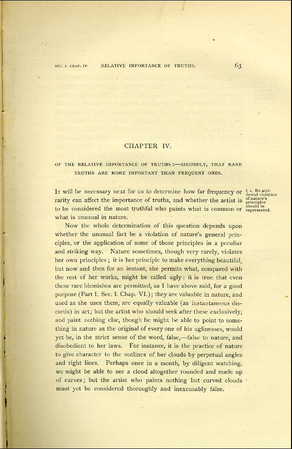 'Modern Painters' Volume I (1888 edition): Part II: Section I: Chapter IV: Page 63
