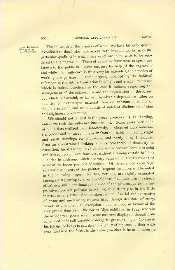 'Modern Painters' Volume I (1888 edition): Part II: Section I: Chapter VII: Page 100