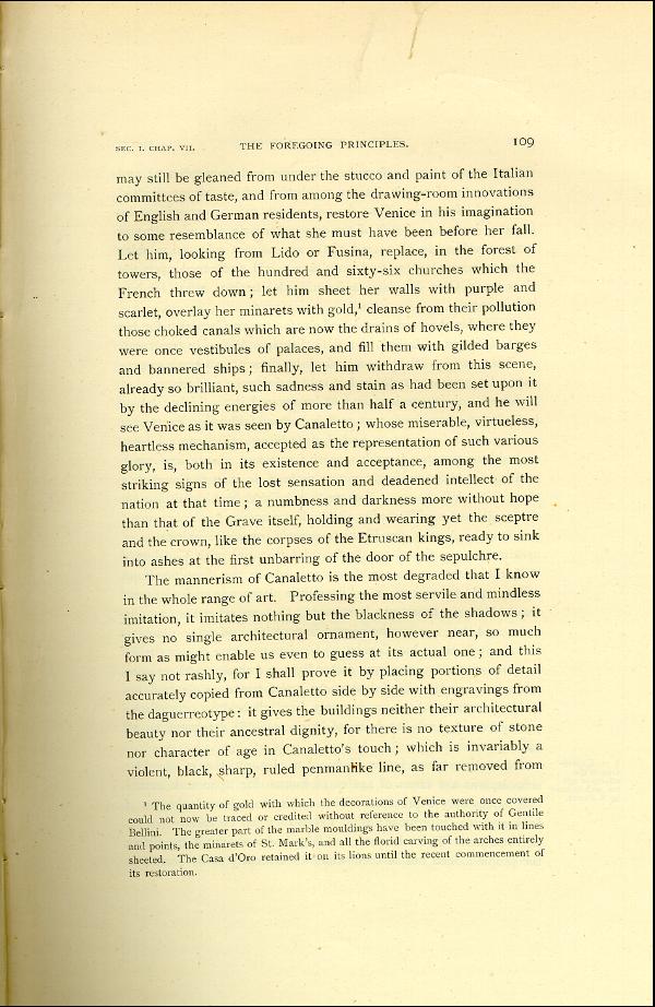 'Modern Painters' Volume I (1888 edition): Part II: Section I: Chapter VII: Page 109