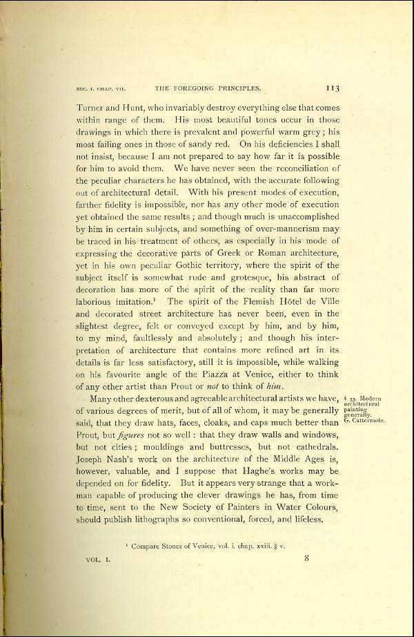 'Modern Painters' Volume I (1888 edition): Part II: Section I: Chapter VII: Page 113
