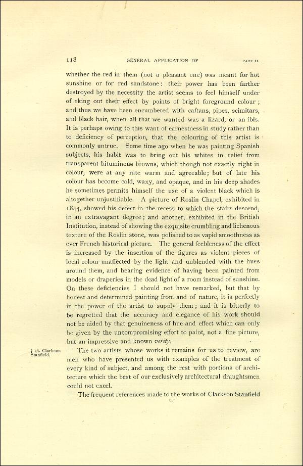 'Modern Painters' Volume I (1888 edition): Part II: Section I: Chapter VII: Page 118