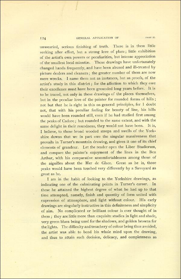 'Modern Painters' Volume I (1888 edition): Part II: Section I: Chapter VII: Page 124