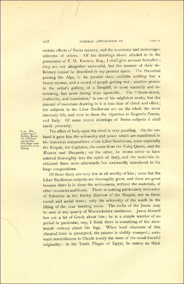 'Modern Painters' Volume I (1888 edition): Part II: Section I: Chapter VII: Page 128
