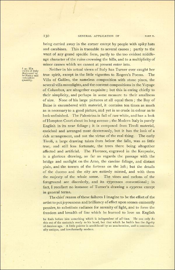 'Modern Painters' Volume I (1888 edition): Part II: Section I: Chapter VII: Page 130