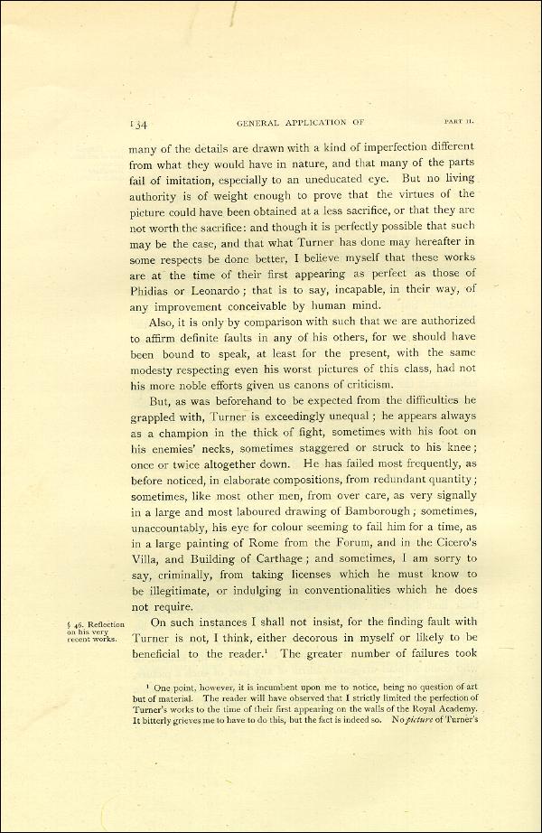 'Modern Painters' Volume I (1888 edition): Part II: Section I: Chapter VII: Page 134