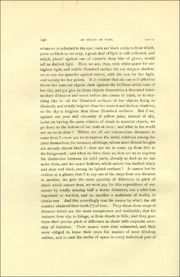 'Modern Painters' Volume I (1888 edition): Part II: Section II: Chapter I: Page 140