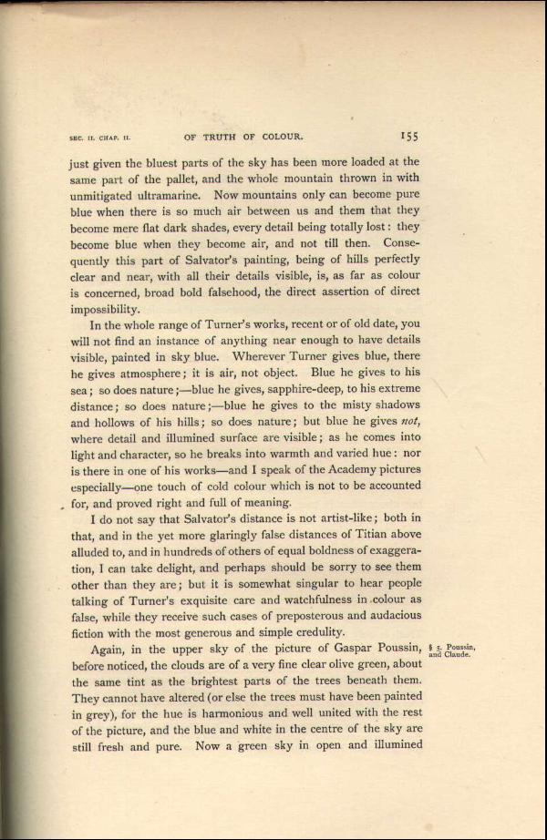 'Modern Painters' Volume I (1888 edition): Part II: Section II: Chapter II: Page 155