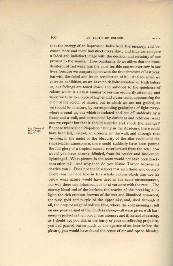 'Modern Painters' Volume I (1888 edition): Part II: Section II: Chapter II: Page 160