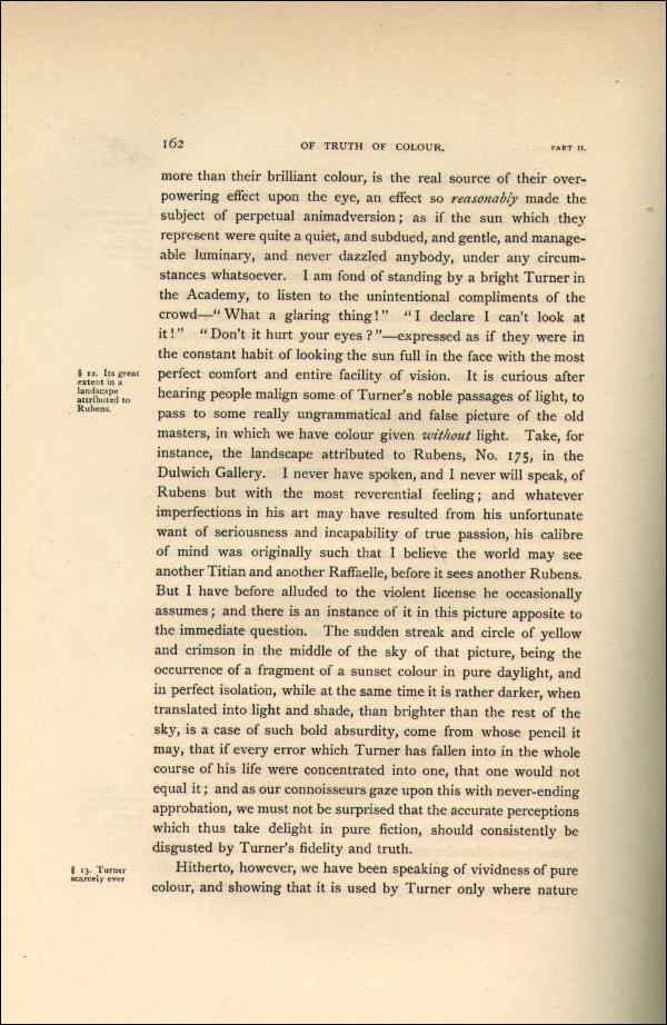 'Modern Painters' Volume I (1888 edition): Part II: Section II: Chapter II: Page 162