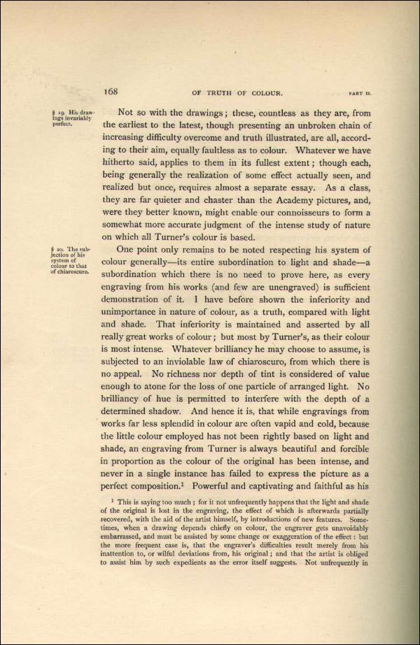 'Modern Painters' Volume I (1888 edition): Part II: Section II: Chapter II: Page 168